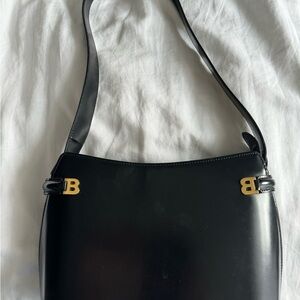 Vintage Bally shoulder bag in black